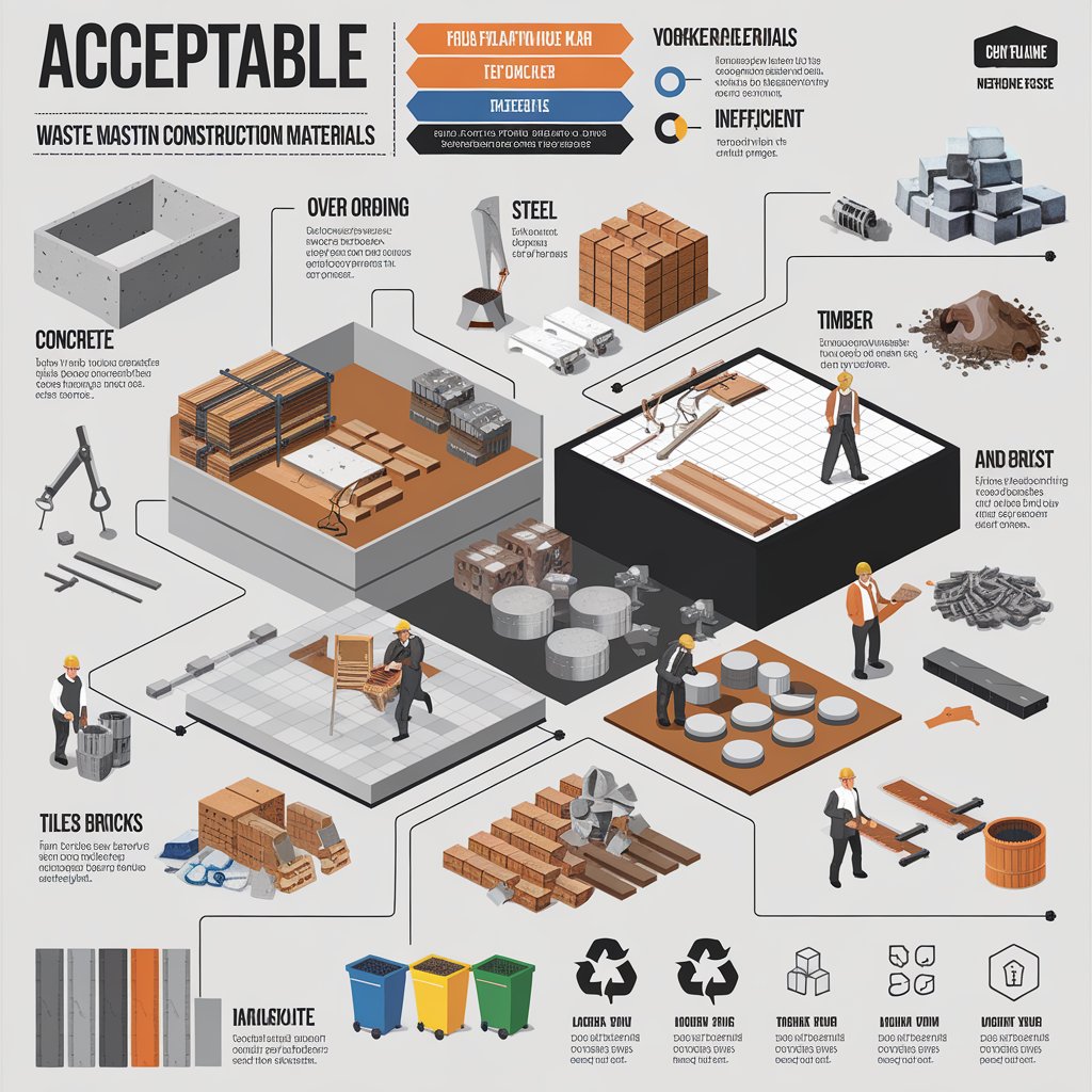 Tabela de Percentagens de Desperdícios Aceitáveis para Materiais de Construção